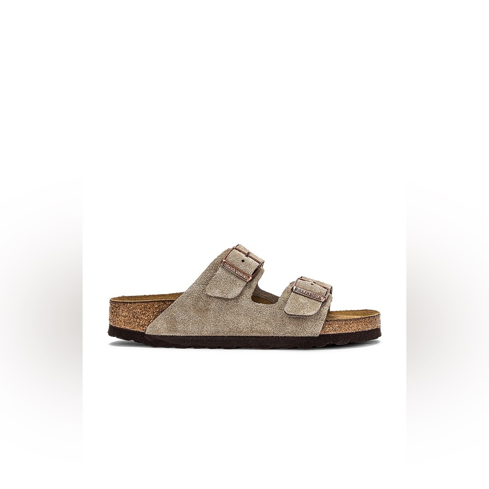 Birkenstock - Arizona Soft Footbed Sandal in Taupe - Picture 2 of 14